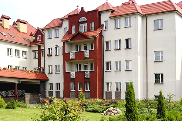 Widok na balkony
